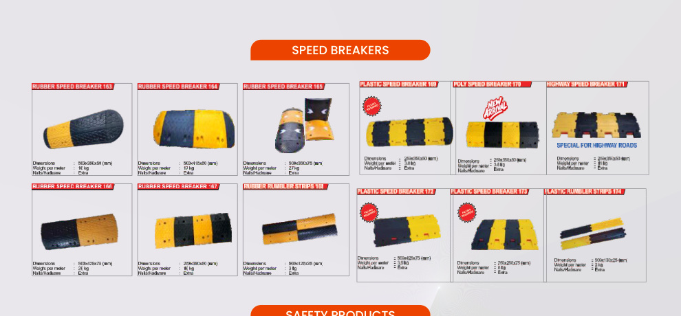 Real speed breaker products